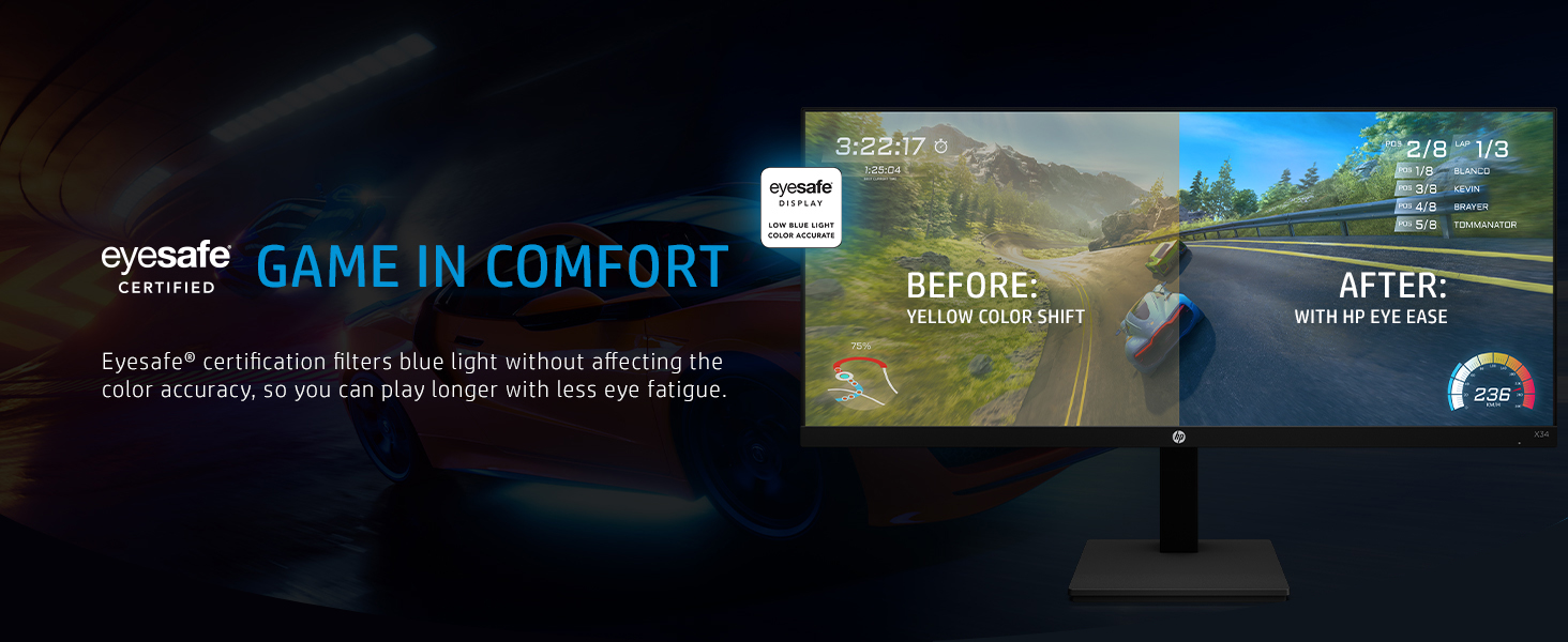 HP X34 Gaming Monitor